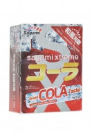 Презервативы латексные Sagami Xtreme Cola 3 шт